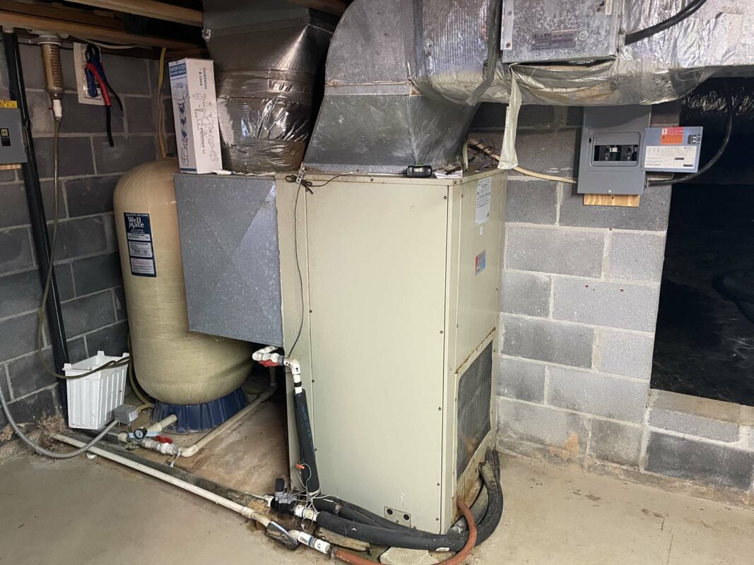 Maintenance on a Geothermal Heat Pump